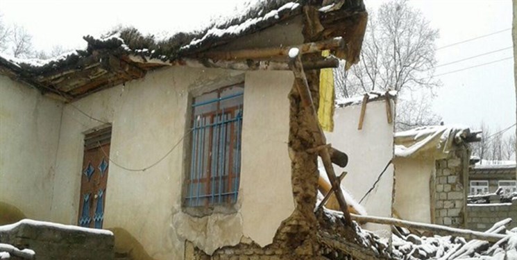 تخریب بیش از ۵۰ منزل مسکونی بر اثر بارش برف و باران در استان کهگیلویه و بویراحمد
