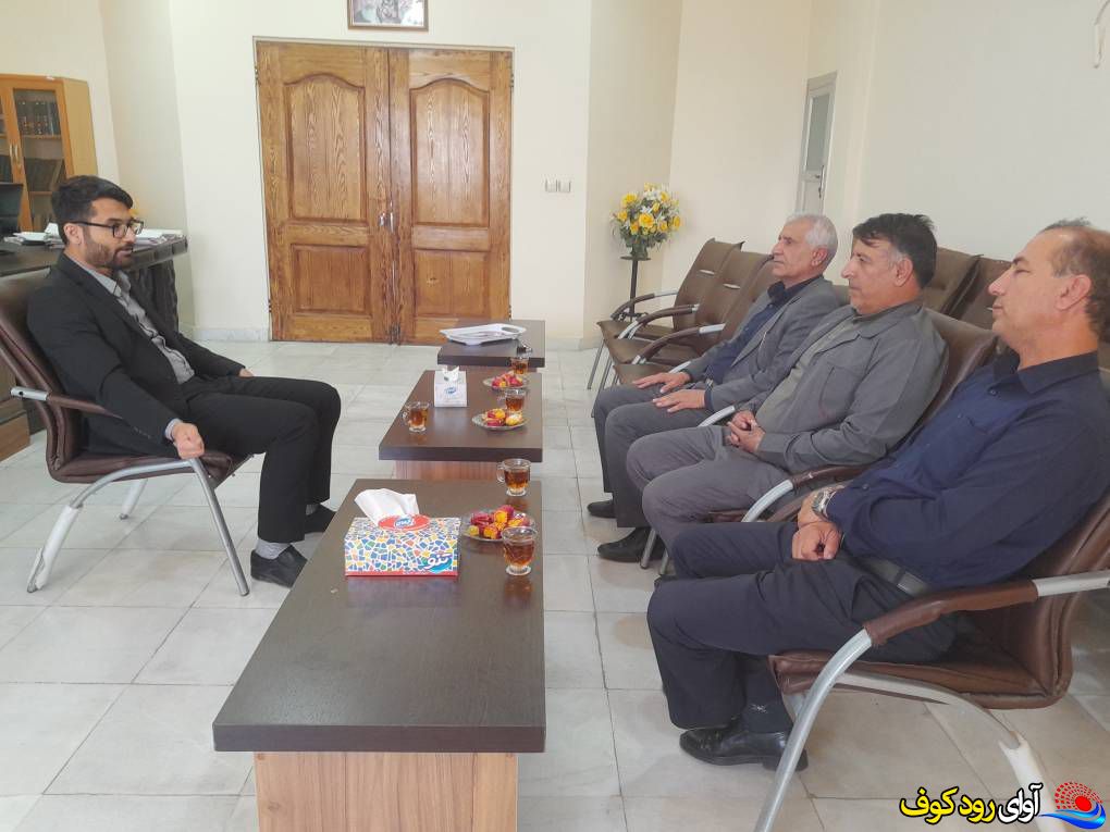 دیدار رئیس کمیته امداد امام امام خمینی شهرستان بهمئی با رئیس دادگستری