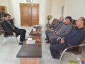 دیدار رئیس کمیته امداد  امام خمینی شهرستان بهمئی با رئیس دادگستری