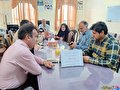 دورهمی خبرنگاران و آموزش و پرورش لنده به مناسبت روز خبرنگار/تصاویر