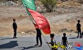 سوگواری مردم عزادار لنده در روز عاشورا