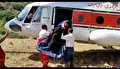 نجات جان چهار خانم و پسر بچه عشایر منطقه دیو هاشم روستای کره سفلی توسط بالگرد جمعیت هلال احمر/تصاویر