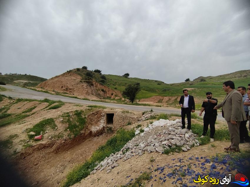 آغاز عملیات رفع نقطه حادثه‌خیز مسیر شهرک سرآسیاب به منطقه آبلش و روستای مال‌شیخ