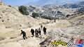 مدیران لنده با صعود به کوه ریش، آخرین وضعیت معدن فسفات قیام را بررسی کردند/تصاویر