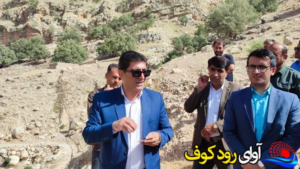 فرماندار لنده در بازدید میدانی به مطالبه‌گری مردم پاسخ داد