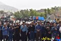 عزاداری مردم لنده در روز عاشورا؛ تجلی وحدت، غیرت و خشم انقلابی علیه دشمنان اسلام/ فیلم + تصاویر