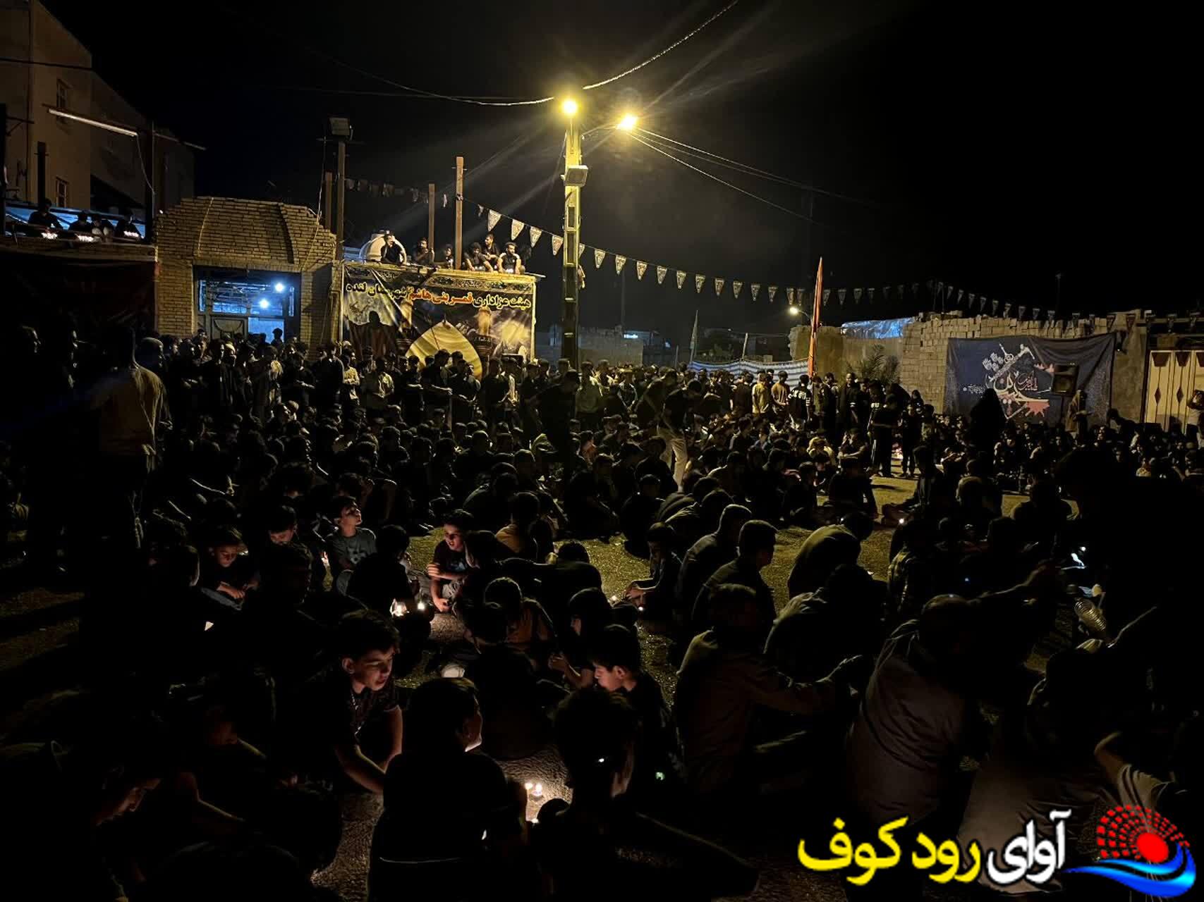 شام غریبان؛ شب اشک و شمع در لنده | فیلم